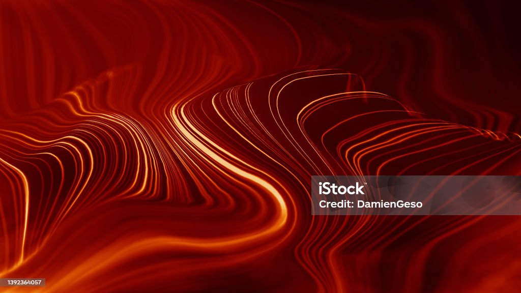 Red Development Background Abstract Red Technology Background Digital Data Line Concept Cyberspace ...