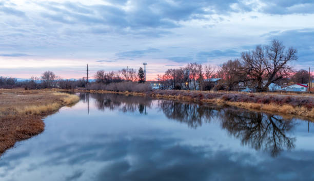istock Beautiful sunrise over the Rio Grande 1392365151