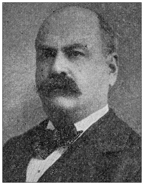 istock Antique portrait of famous people: George Curtis Wing 1392365278