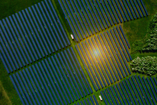 Photovoltaic solar panel in GermanyPhotovoltaic solar panels in Germany