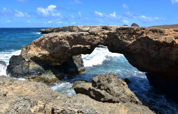 istock View of Hidden Natural Bridge in Aruba 1392376461