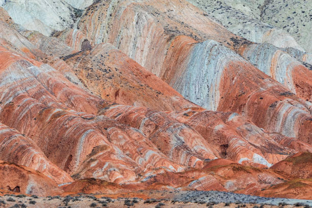 istock Multicolored beautiful mountains in Azerbaijan 1392380783
