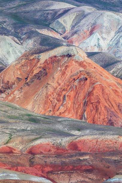 istock Multicolored beautiful mountains in Azerbaijan 1392380925
