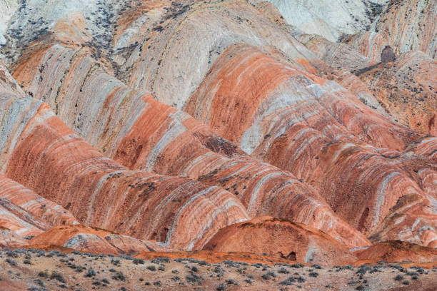 istock Multicolored beautiful mountains in Azerbaijan 1392382107