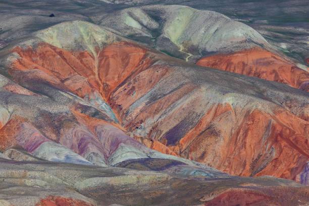 istock Multicolored beautiful mountains in Azerbaijan 1392382186