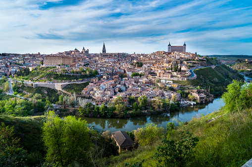 Slyline of Toledo city from the 