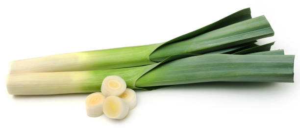 istock Fresh leek stems and leaves 1392395054