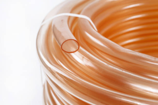 istock A rubber hose wrapped in a bobbin and fastened with a plastic lock 1392403632