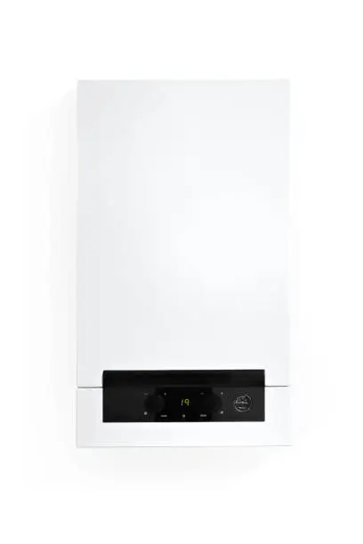 Combi boiler with clipping path