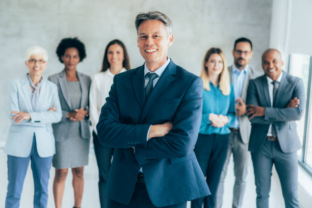 istock Business team leader 1392408119