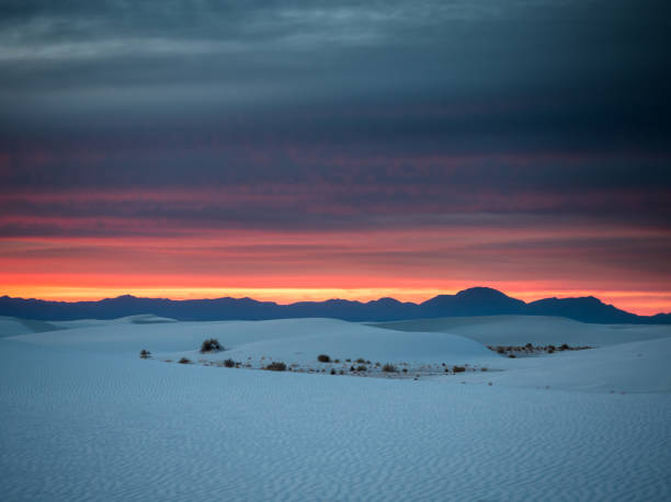 istock Colorful Sunset in White Sands National Monument 1392417422