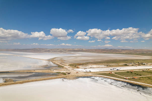 istock a salt factory on salt lake 1392421539
