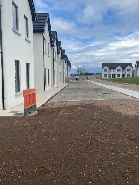istock Newly constructed houses 1392426070