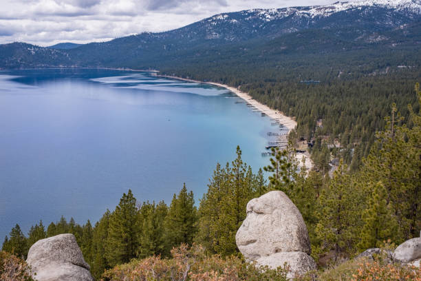 istock Monkey Rock at Lake Tahoe 1392426384