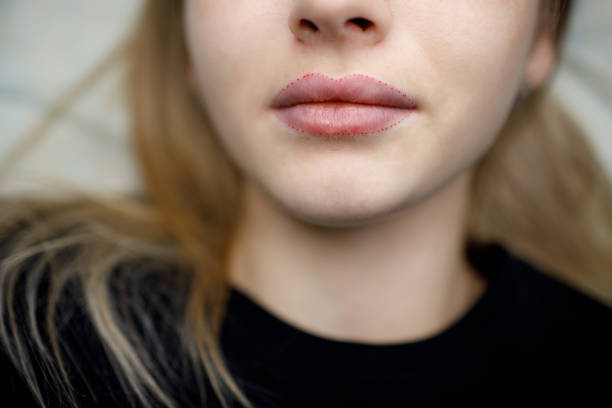 Close-Up Portrait Of Young Woman