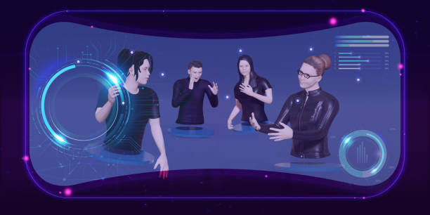 istock VR Glasses Metaverse Social Networks Avatars user interface People and Activities Social Connect Metaverse 3D Illustrations 1392432866