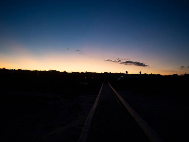 istock beach sunset in uruguay, punta del este 1392433696