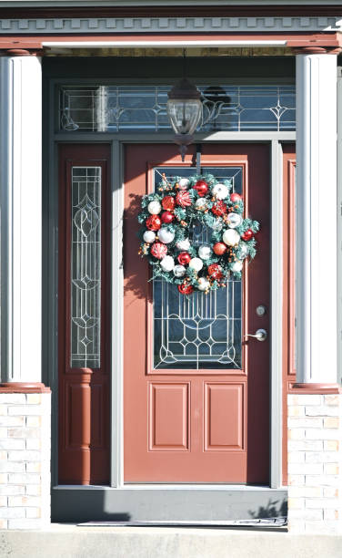 istock Wreath on the Front Door 1392433716