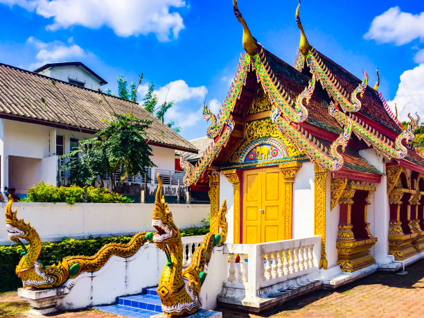 Wat Phra That Doi Suthep Buddhist temple in Chiang Mai, Thailand