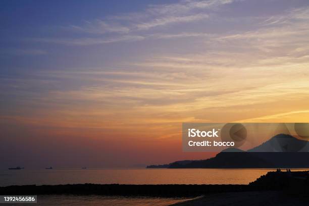 Beautiful Sunset Along The Coast Stock Photo - Download Image Now