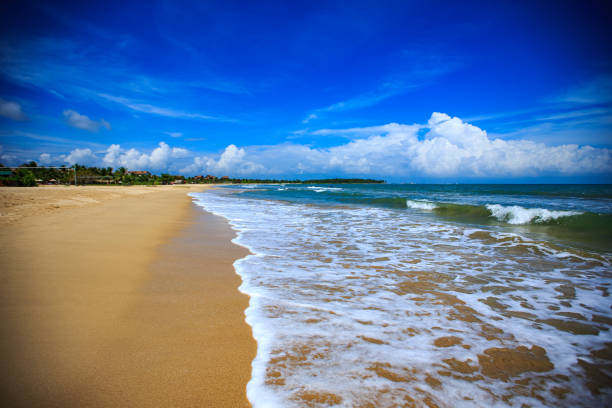 Pasikuda Beach, Eastern Province, Sri Lanka stock photo