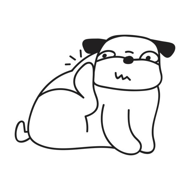 Dog Retching Icon 460+ Scratching Dog Icon Stock Illustrations, Royalty-Free Vector ...
