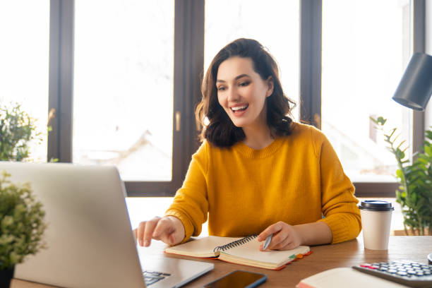 istock woman working in the office 1392471227