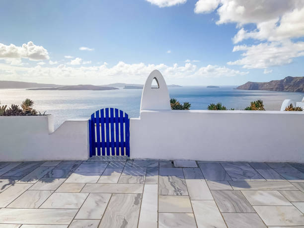 Sunset, Landscape, villages, cats, dogs of Santorin