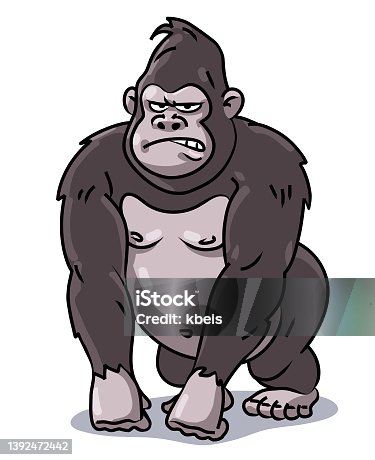 istock Grumpy Gorilla 1392472442