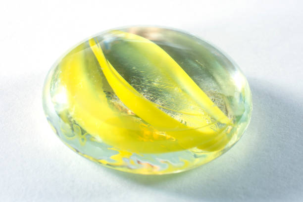 istock Decorative colored glass stone close up. Macro. 1392474840