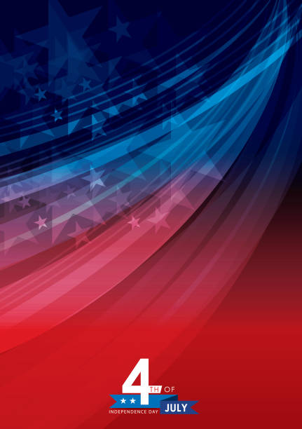 愛国心の背景 - patriotism american flag american culture fourth of july点のイラスト素材／クリップアート素材／マンガ素材／アイコン素材