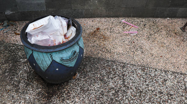 istock garbage that has piled up in the trash that hasn't been cleaned 1392482445