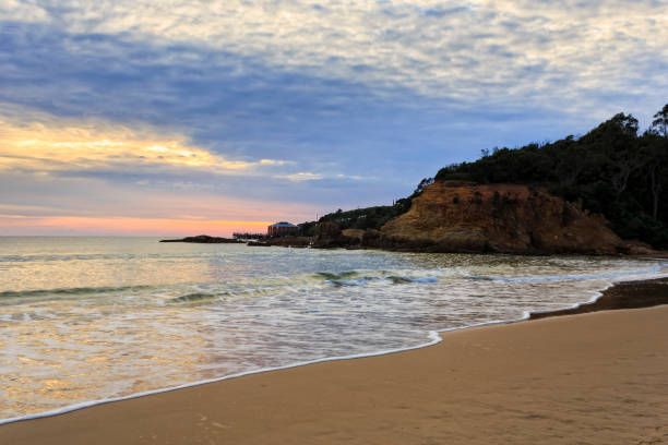 istock Sea Tathra Sand beach wave side rise 1392488211