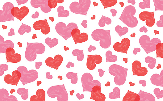 Decorative material, Heart, Background.