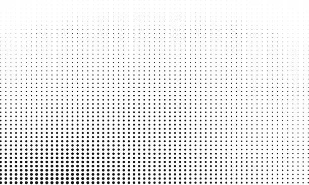 Black and White Small Dots Pattern Black and White Small Dots Pattern, can be used for business designs, presentation designs or any suitable designs. dotted line stock illustrations