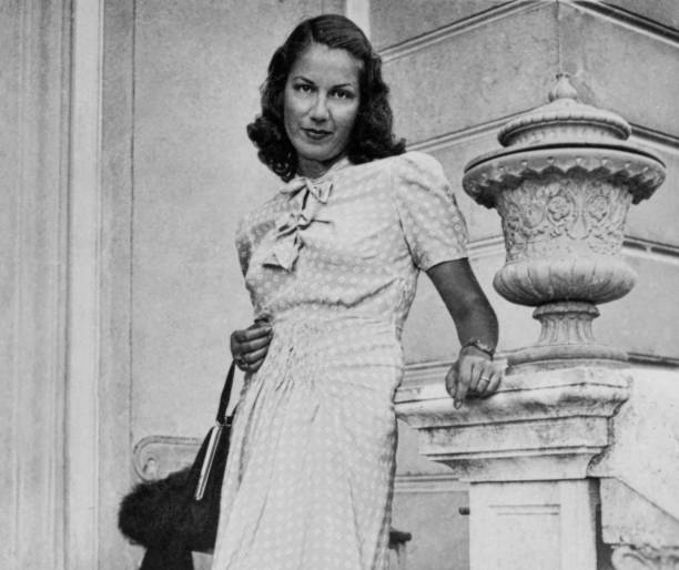 istock Beautiful Young Woman in 1941. 1392497593