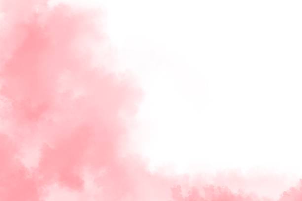istock Pink watercolor background 1392508333