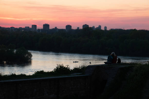 istock Sava river from Belgrade Fortress 1392508437