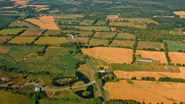 istock View of agricultural fields 1392519822