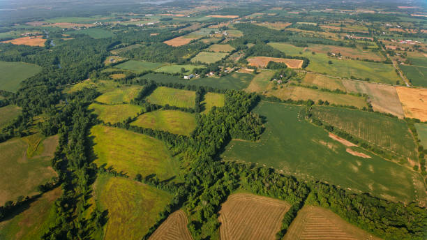istock View of agricultural fields 1392519845