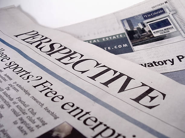 istock Close-up of a newspaper headline 139253244
