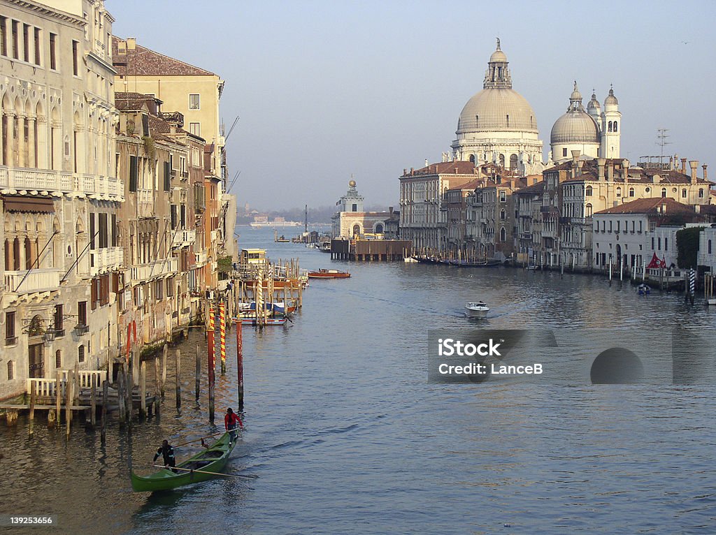 Venice Grand Canal A view of the magnificent main waterway in the romantic Italian city Canal Stock Photo