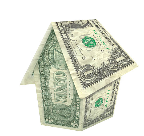 Dollar Bill casa 3D! - foto stock