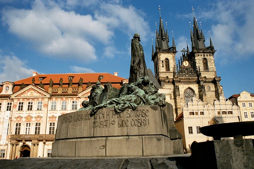 A shot of Prague old town
