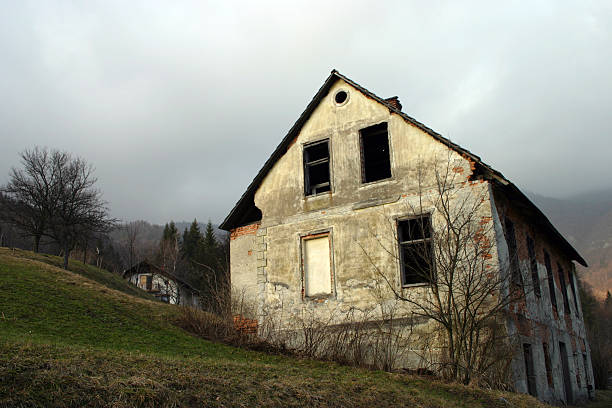 Alten verlassenen Haus – Foto