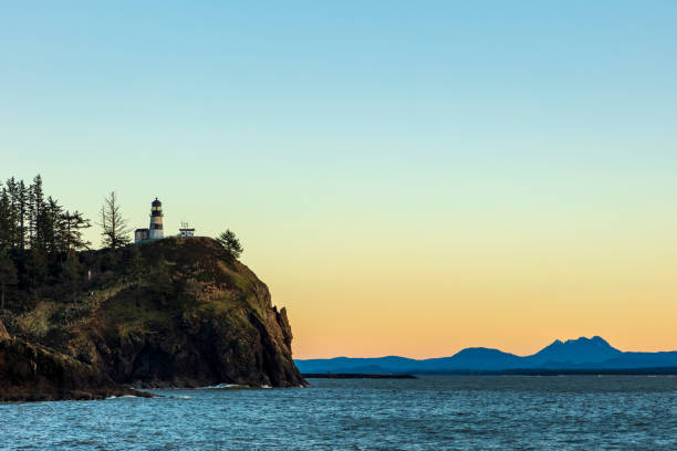 istock Sunset in Cape Disappointment state park 1392542894