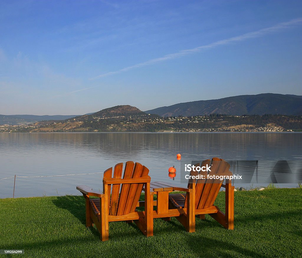 Lago Okanagon - Foto de stock de Hierba - Pasto libre de derechos