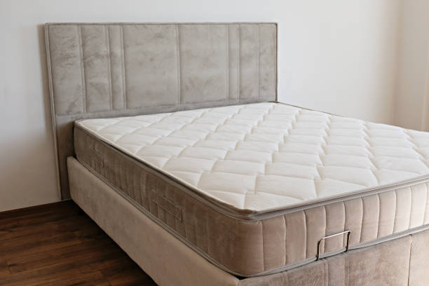 istock New white mattress. 1392544739
