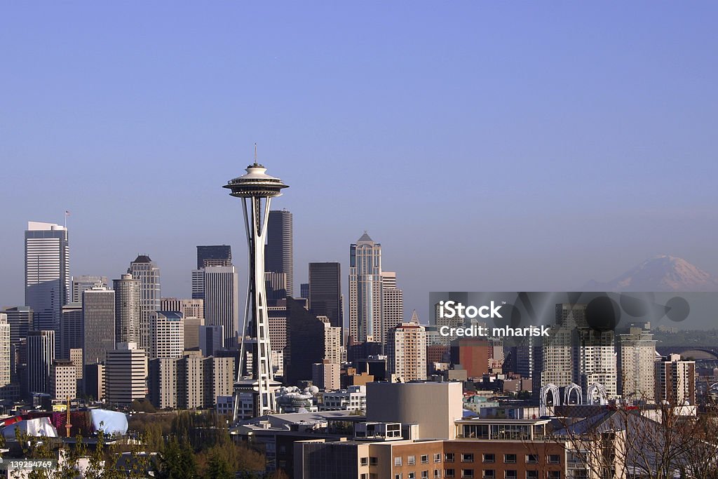skyline von seattle - Lizenzfrei Seattle Stock-Foto