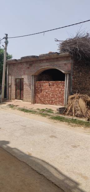 istock Indian village road and house image 1392553243